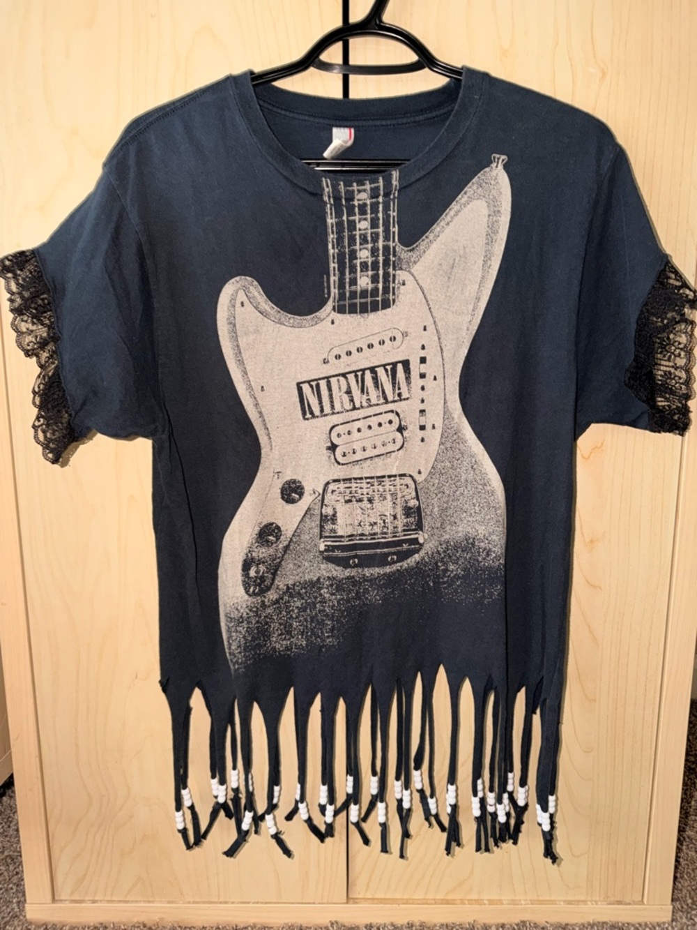 Nirvana Graphic Fringe T-Shirt